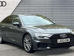 Grey Used 2023 Audi A6 Black Edition Sedan | £27,043 (Fair price)