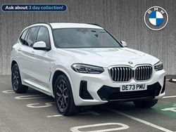 White Used 2023 BMW X3 M Sport SUV | £36,715 (Fair price)