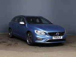 Blue Used 2015 Volvo V60 R-Design Estate | £6,000 (Fair price)