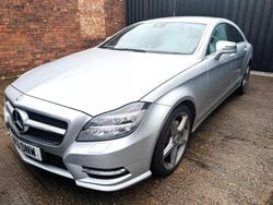 Silver Used 2013 Mercedes CLS350 AMG Sedan | £7,995 (A bit pricey)
