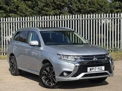 Silver Used 2017 Mitsubishi Outlander P-HEV Estate | £11,995 (Fair price)