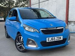 Blue Used 2015 Peugeot 108 Allure Hatchback | £4,495 (Fair price)