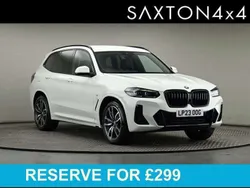 Alpine white Used 2023 BMW X3 M Sport SUV | £38,650 (Fair price)