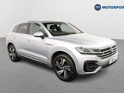 Silver Used 2020 VW Touareg R-line SUV | £34,449