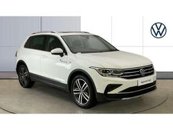 White Used 2022 VW Tiguan Elegance SUV | £26,070 (Fair price)