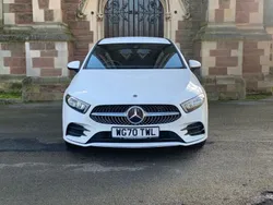 White Used 2020 Mercedes A250 AMG line Sedan | £18,750 (Fair price)