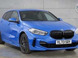 Blue New 2024 BMW 116 M Sport Hatchback | £26,950 (A bit pricey)