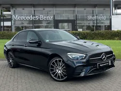 Black Used 2023 Mercedes E400 AMG line Sedan | £45,000