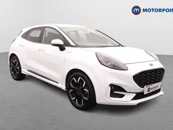 White Used 2021 Ford Puma Gen-E ST-Line X Hatchback | £14,299 (Fair price)