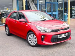 Red Used 2017 Kia Rio 2 Hatchback | £8,489 (Fair price)