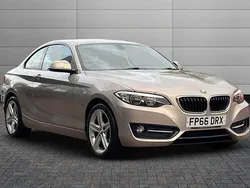 Moonlight silver Used 2016 BMW 220 Sport Line Coupe | £8,590 (Good price)