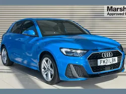 Blue Used 2021 Audi A1 S-Line Hatchback | £19,063 (Fair price)