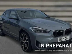 Storm bay metallic Used 2021 BMW X2 M Sport SUV | £21,007 (Fair price)