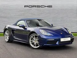 Gentian blue Used 2022 Porsche Boxster Cabriolet | £50,990