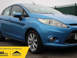 Blue Used 2009 Ford Fiesta Zetec Hatchback | £2,590 (Fair price)