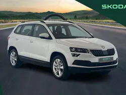 White Used 2021 Skoda Karoq SE Technology SUV | £16,990 (Fair price)