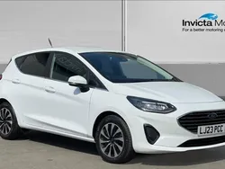 White Used 2023 Ford Fiesta Titanium Hatchback | £13,900 (Good price)