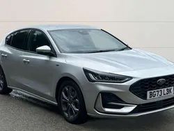 Silver Used 2023 Ford Focus ST-Line Hatchback | £16,299 (Fair price)