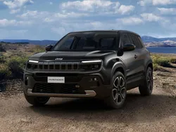 Snow with volcano black roof New 2025 Jeep Avenger Summit SUV | £28,470
