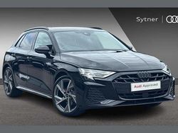 Black Used 2025 Audi A3 Black Edition Hatchback | £33,000