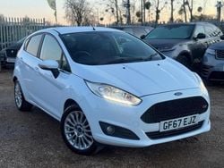 White Used 2017 Ford Fiesta Titanium Hatchback | £4,250 (Good price)
