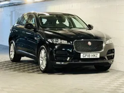 Black Used 2018 Jaguar F-Pace Prestige SUV | £7,989 (Good price)