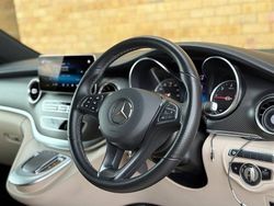 Black Used 2024 Mercedes V300 AMG line MPV | £65,750