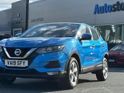 Blue Used 2018 Nissan Qashqai Acenta Premium SUV | £10,650 (Fair price)