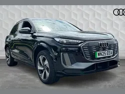 Black Used 2025 Audi Q6 e-tron S-Line SUV | £64,520
