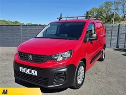 Red Used 2020 Peugeot Partner S MPV | £8,160 (A bit pricey)