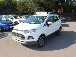 White Used 2016 Ford Ecosport Titanium SUV | £6,500 (Fair price)