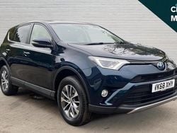 Blue Used 2018 Toyota RAV4 Hybrid SUV | £14,006 (Good price)