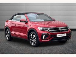 Red New 2025 VW T-Roc Cabriolet R-line Cabriolet | £36,645 (Good price)