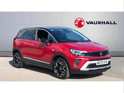 Red Used 2021 Vauxhall Crossland Ultimate SUV | £10,920 (Fair price)