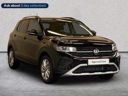 Black New 2025 VW T-Cross Match SUV | £23,250 (Expensive)