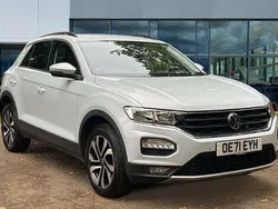 Silver Used 2021 VW T-Roc Active SUV | £15,196 (Fair price)