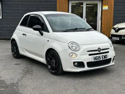 White Used 2015 Fiat 500 S Hatchback | £5,995 (Fair price)