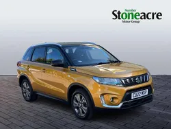 Yellow Used 2022 Suzuki Vitara SZ-T SUV | £13,995 (Fair price)