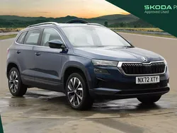 Blue Used 2022 Skoda Karoq SE L SUV | £22,975 (Fair price)