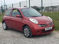 Red Used 2006 Nissan Micra Hatchback | £3,295 (Fair price)