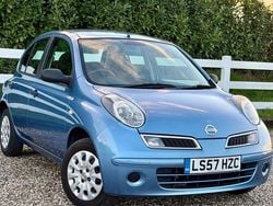 Blue Used 2007 Nissan Micra Visia Hatchback | £2,995 (Fair price)