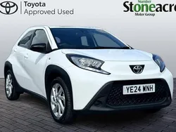 White Used 2024 Toyota Aygo PURE Hatchback | £13,000 (Fair price)