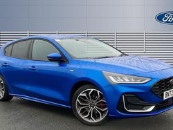 Blue Used 2022 Ford Focus ST-Line Hatchback | £17,239 (Fair price)