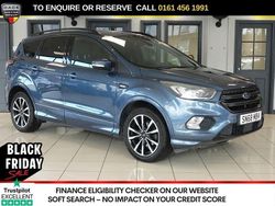 Blue Used 2019 Ford Kuga ST-Line SUV | £10,640 (Fair price)