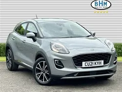 Silver Used 2021 Ford Puma Titanium SUV | £13,950 (Fair price)