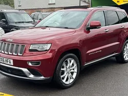 Red Used 2016 Jeep Grand Cherokee Summit SUV | £16,995 (Fair price)