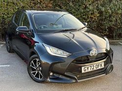 Black Used 2022 Toyota Yaris Hybrid Design Hatchback | £16,499 (Fair price)
