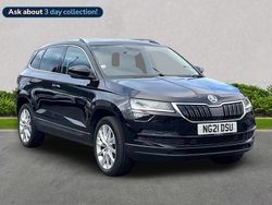 Black Used 2021 Skoda Karoq SE L SUV | £17,984 (Fair price)