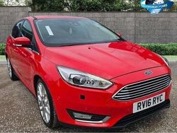 Red Used 2016 Ford Focus Titanium X Hatchback | £4,250 (Fair price)
