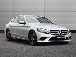 Silver Used 2019 Mercedes C200 Premium Sedan | £16,990 (Good price)